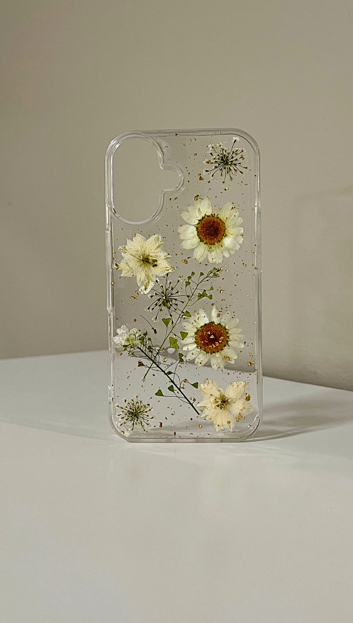 The Transparent Floral Case