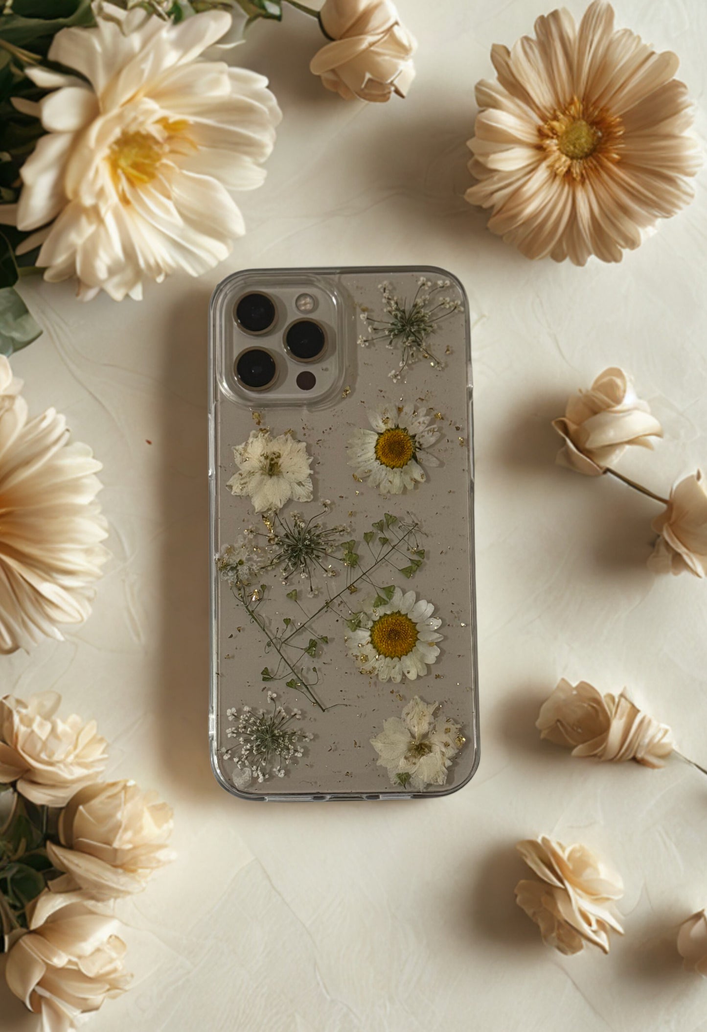 The Transparent Floral Case