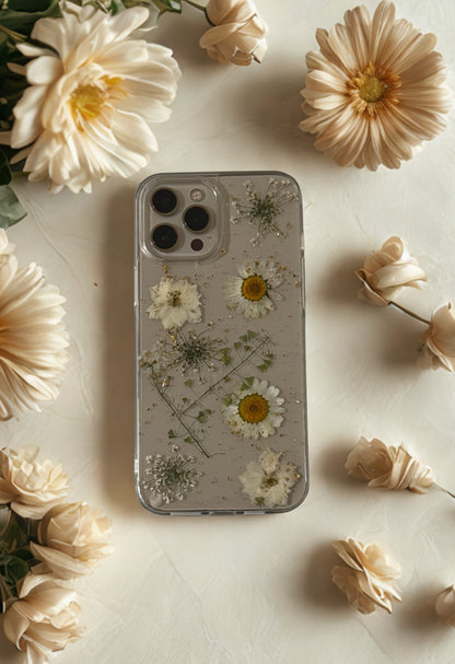 The Transparent Floral Case